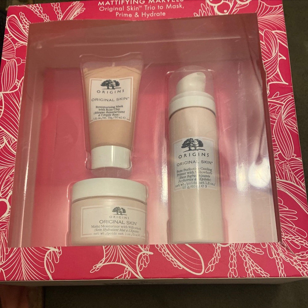 Origins set 3 pieces gift set